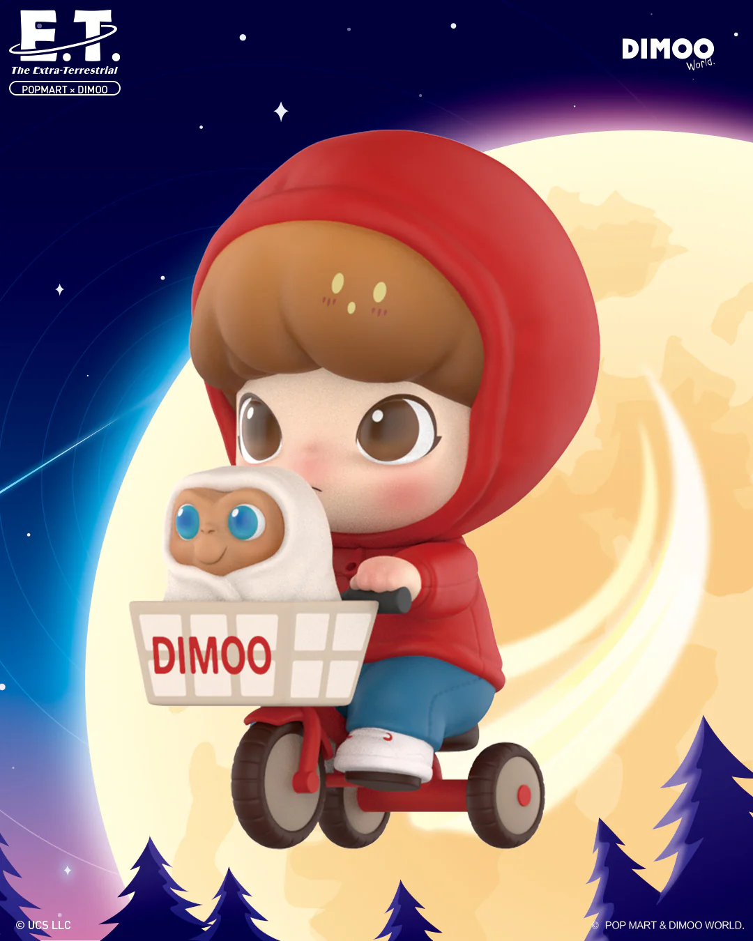 POP MART Dimoo E.T. Figurine