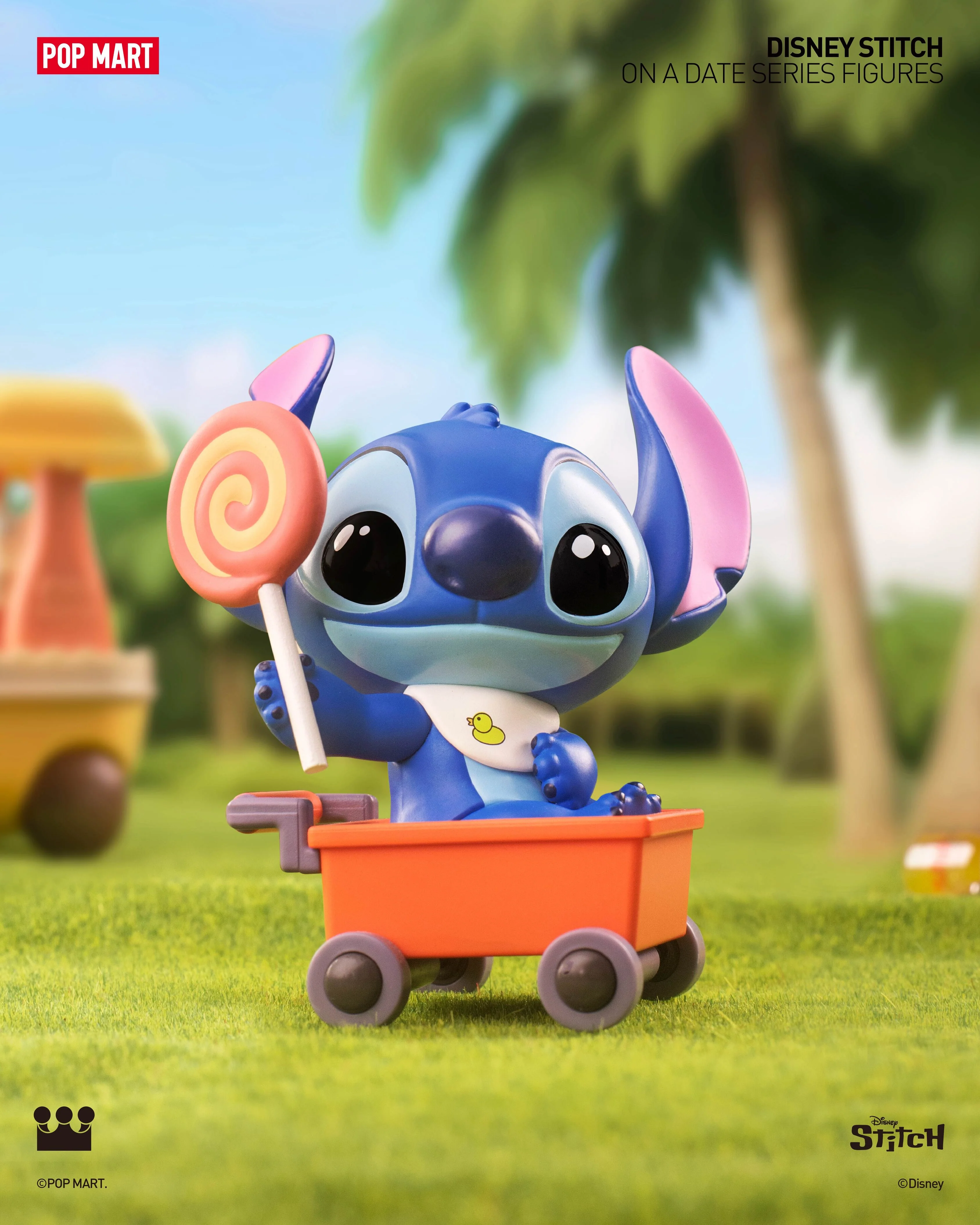 POP MART Disney Stitch on a Date Series Figures