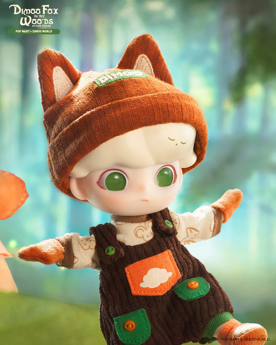 POP MART Dimoo Fox in the Woods Action Figure