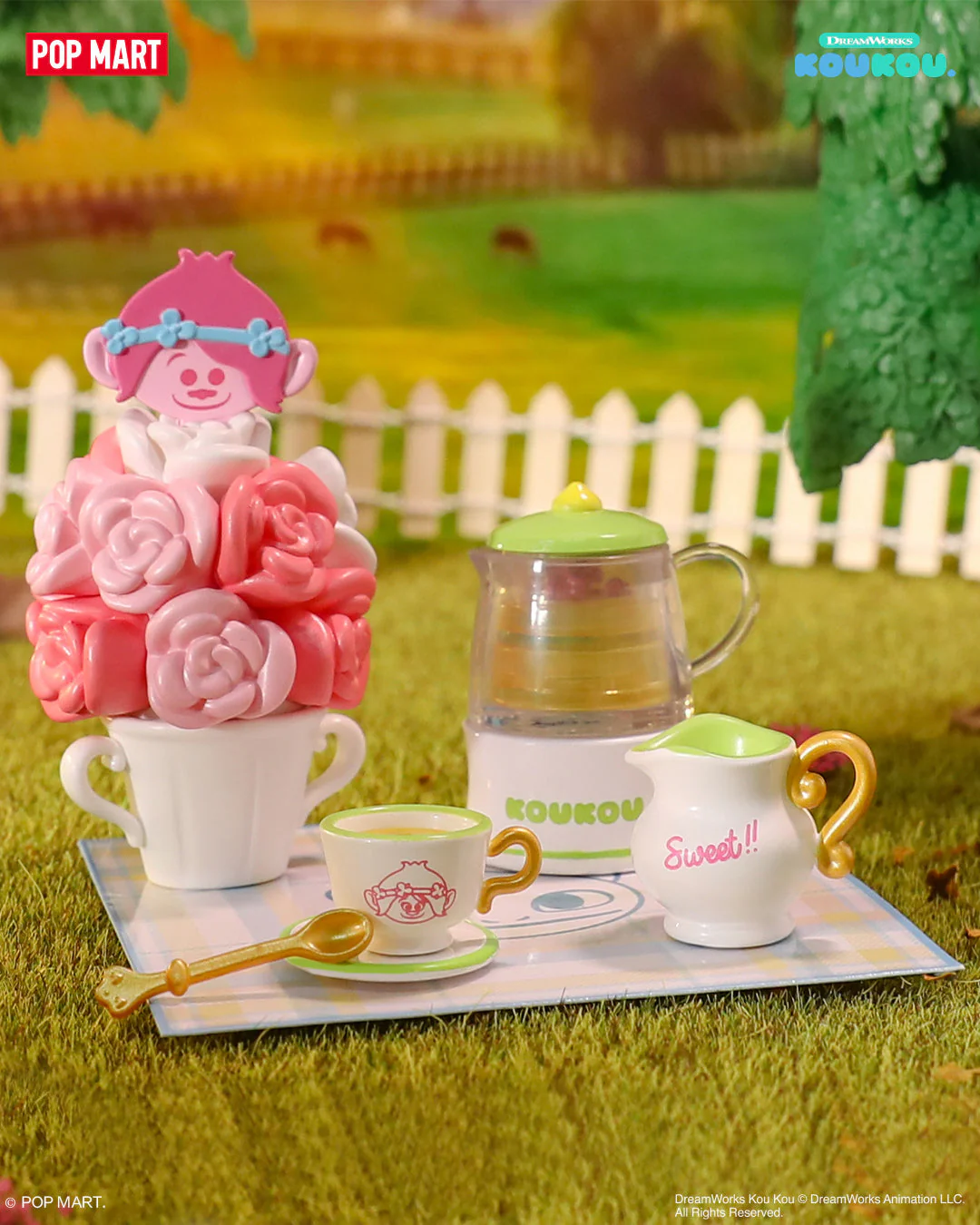 POP MART Koukou Leisurely Afternoon Tea Series Prop