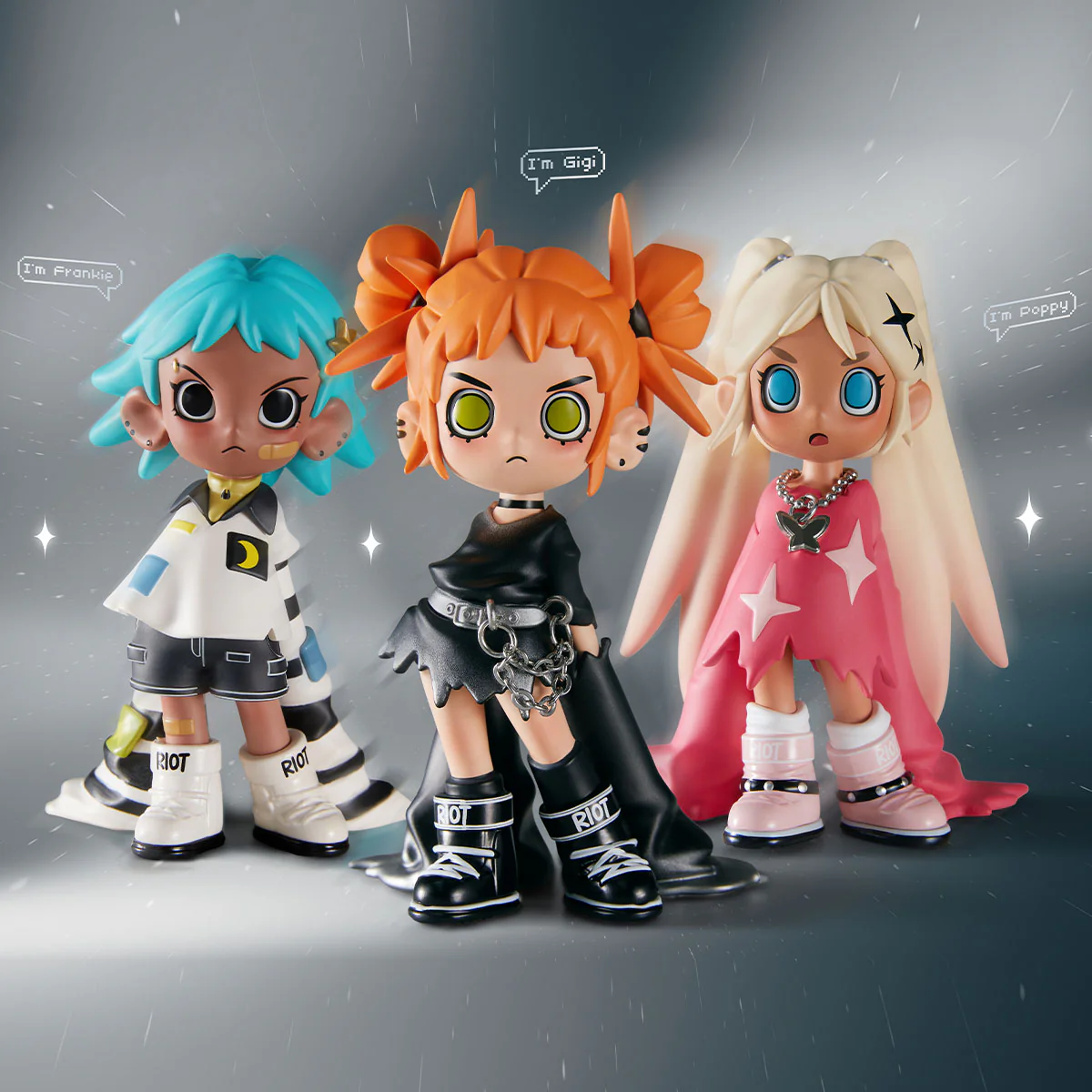 POP MART Lil Peach Riot:Loading! Series Figures