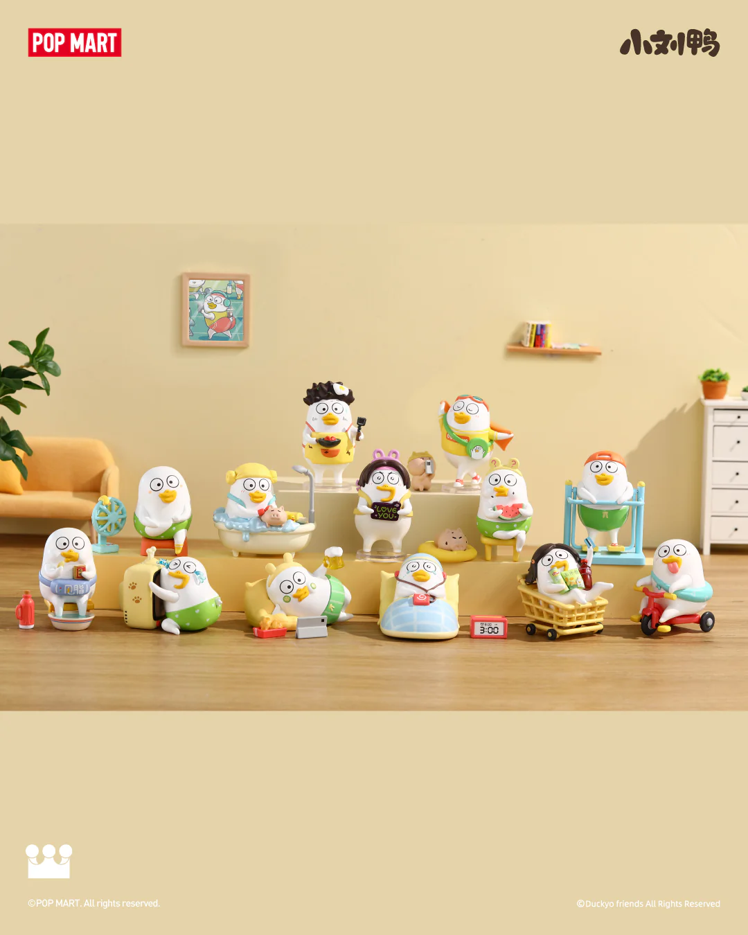 POP MART Duckyo's Leisure Life Series Figures