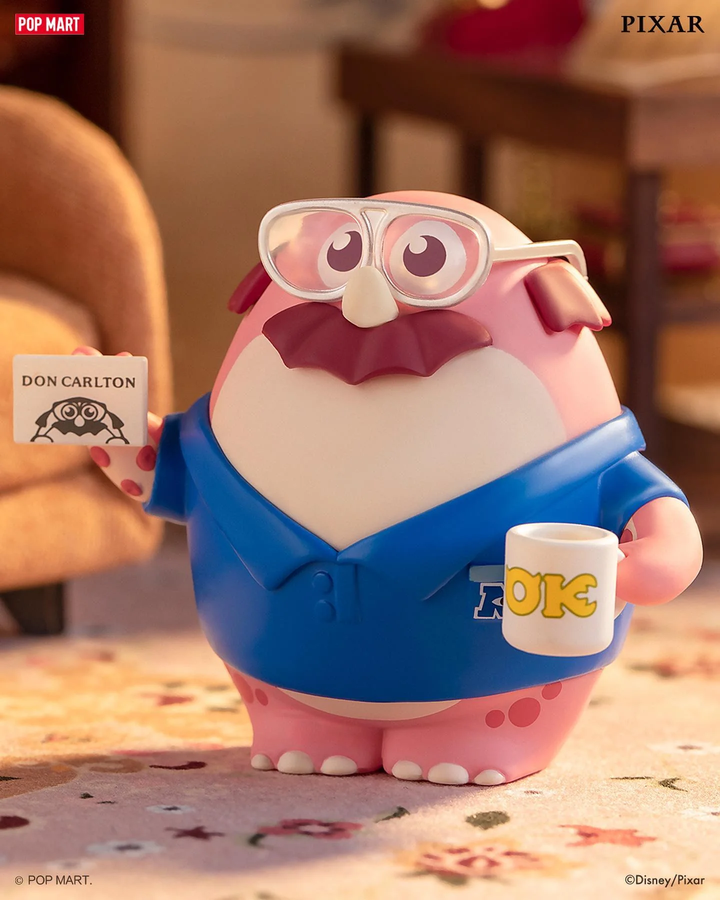 POP MART Disney Pixar Monsters University Oozma Kappa Fraternity Series