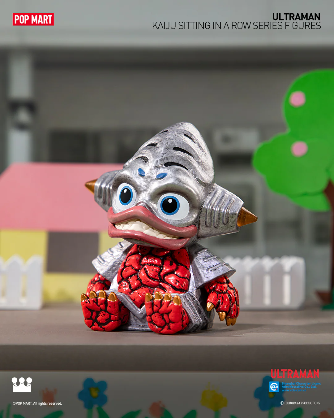 POP MART KAIJU Sitting in a Row Series Figures
