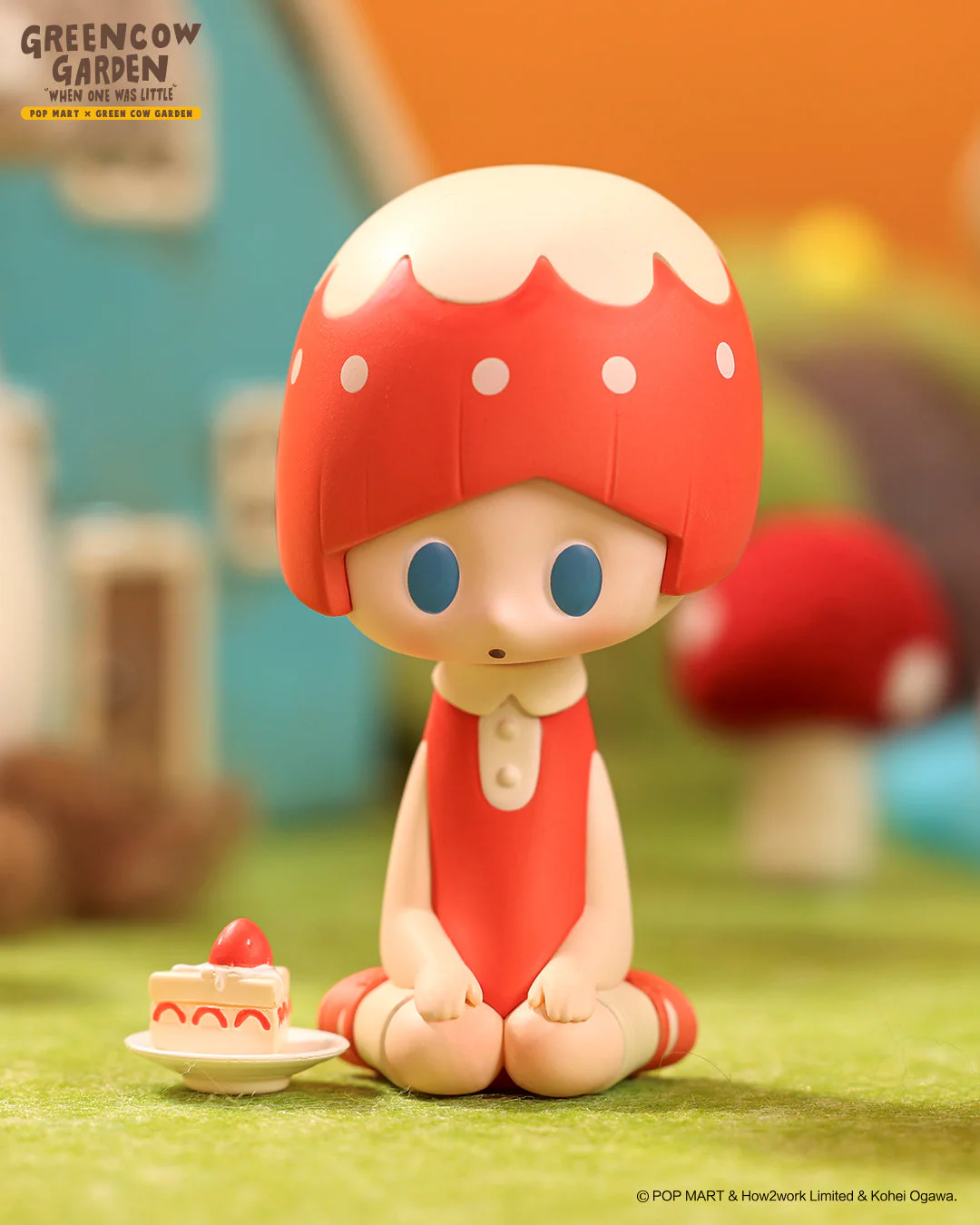 POP MART Green Cow Garden When One Was Little Series