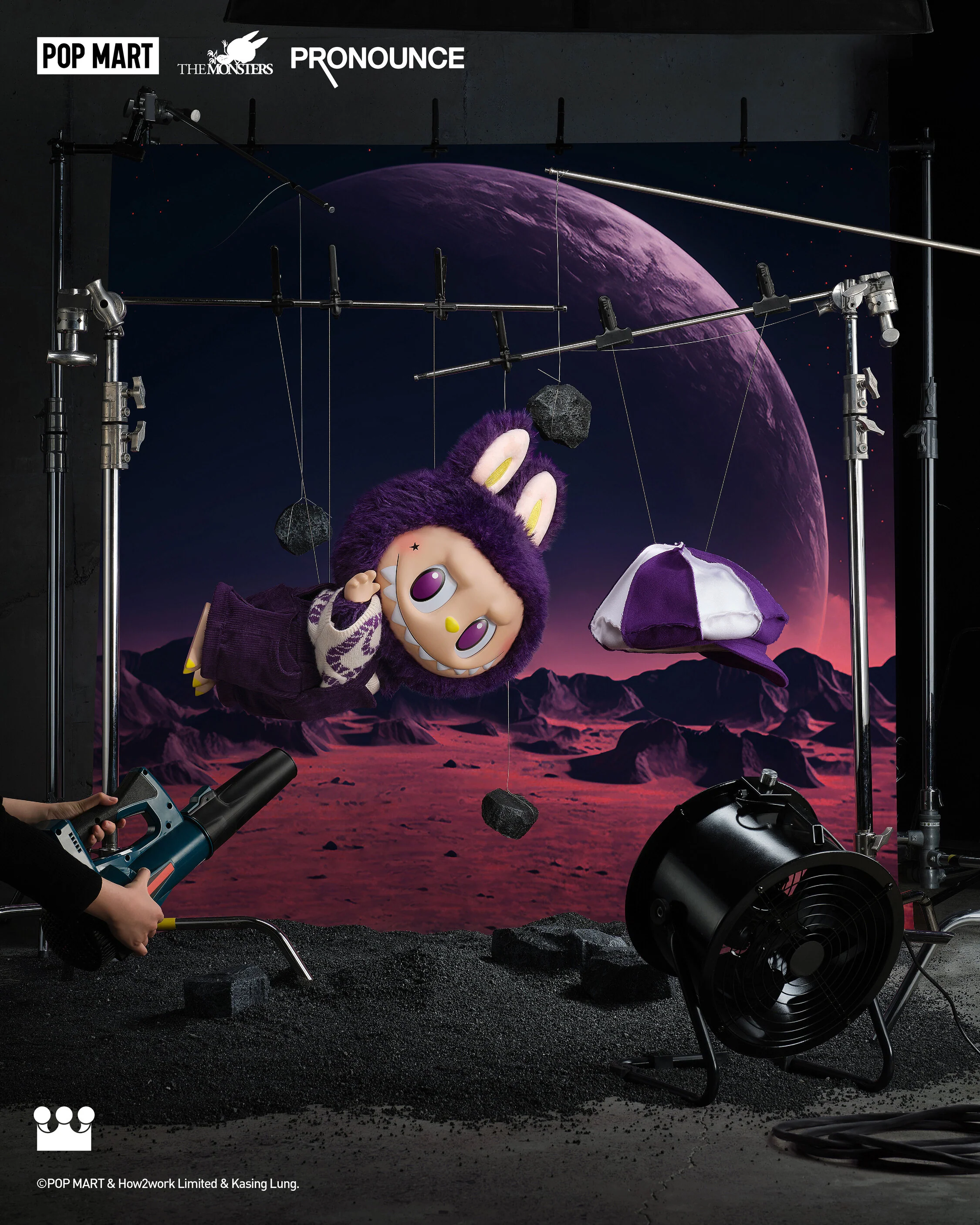 POP MART LABUBU × PRONOUNCE-BE FANCY NOW Vinyl Plush Doll