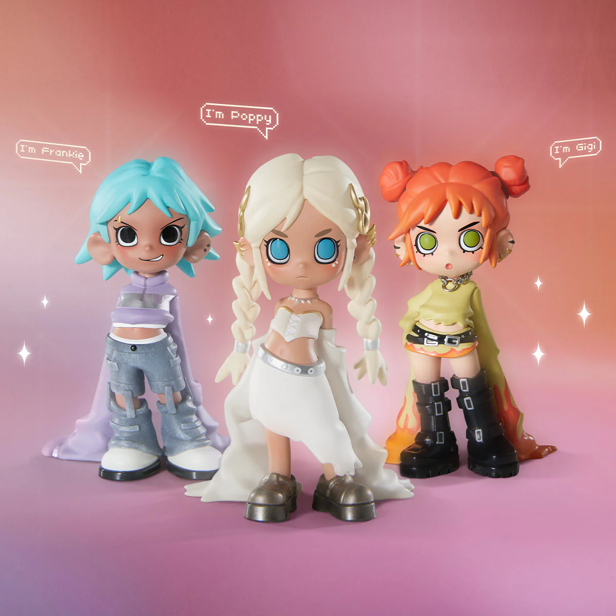 POP MART Lil Peach Riot:Loading! Series Figures