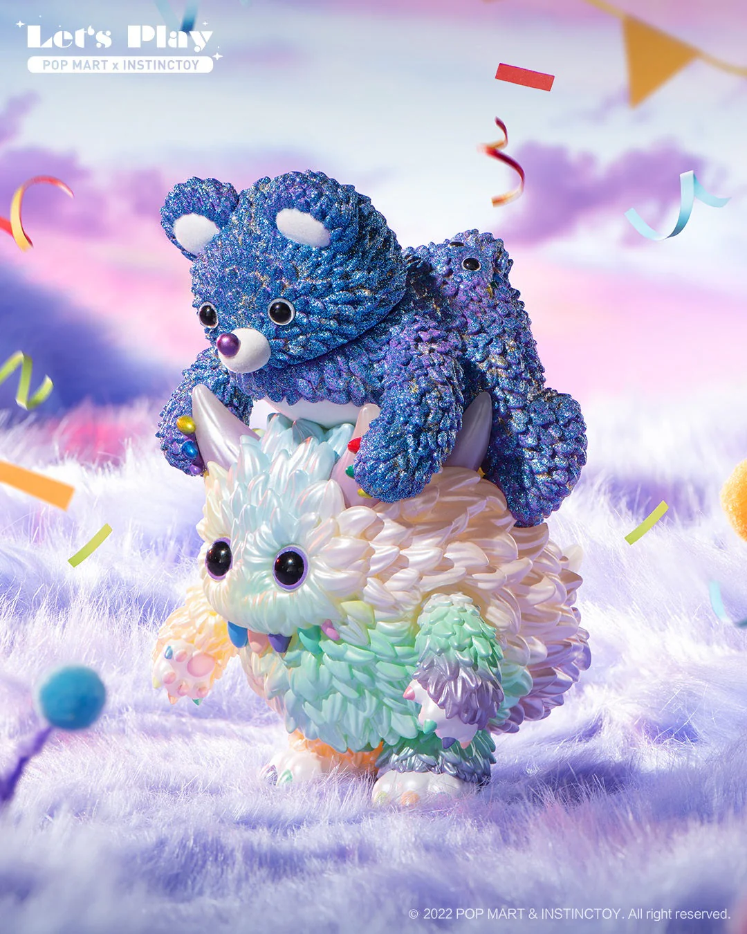 POP MART Instinctoy Muckey Let's Play Figurine