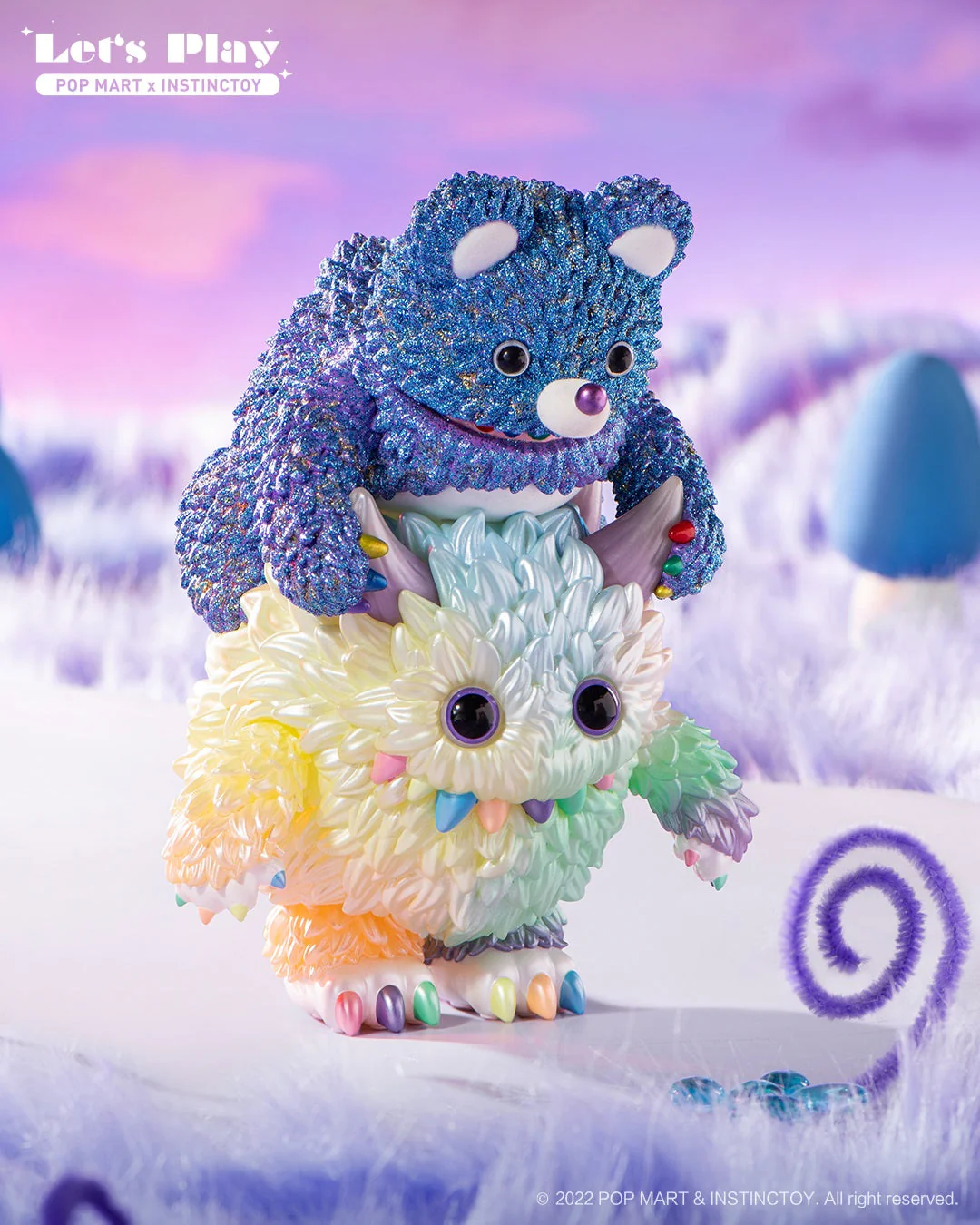 POP MART Instinctoy Muckey Let's Play Figurine