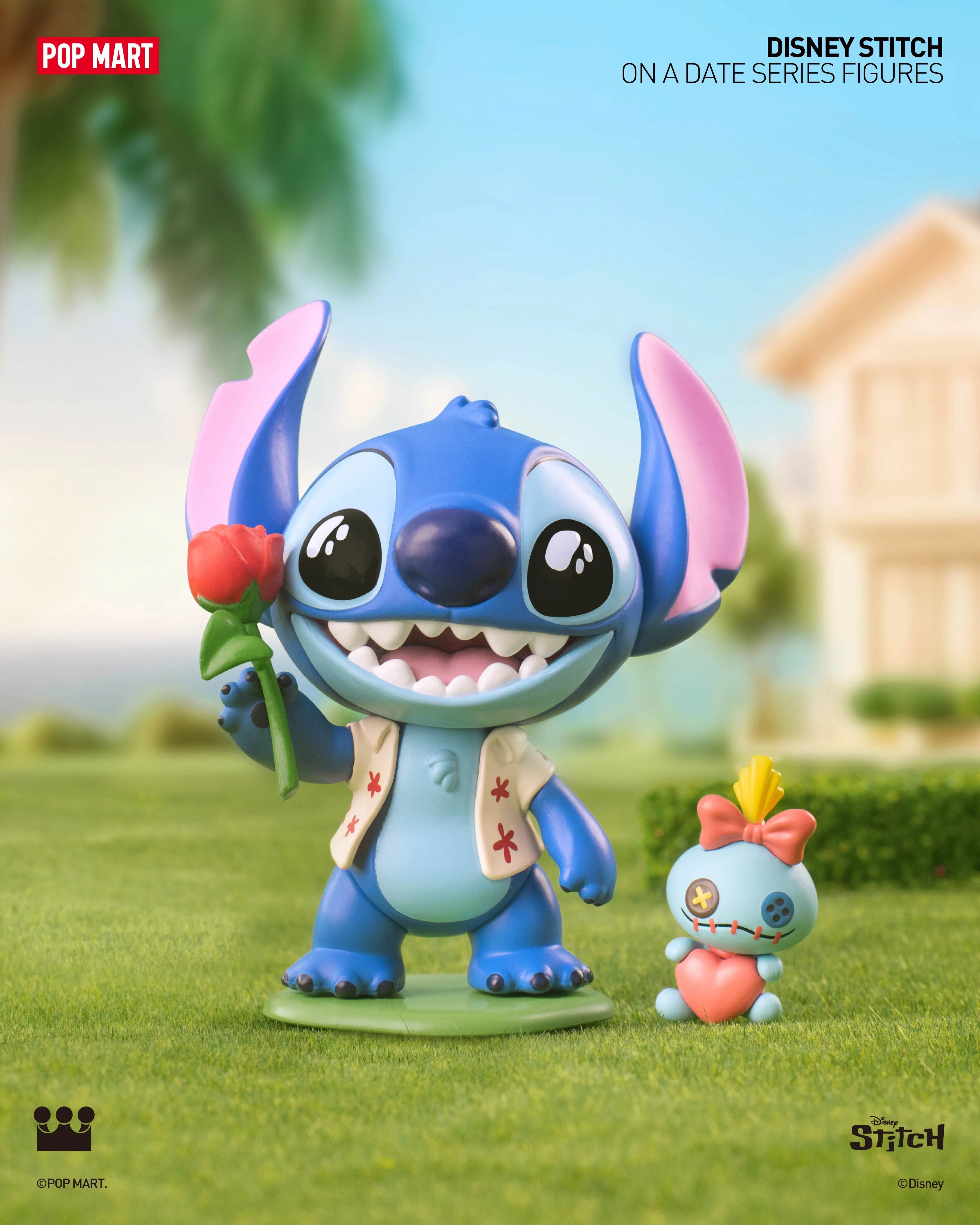 POP MART Disney Stitch on a Date Series Figures