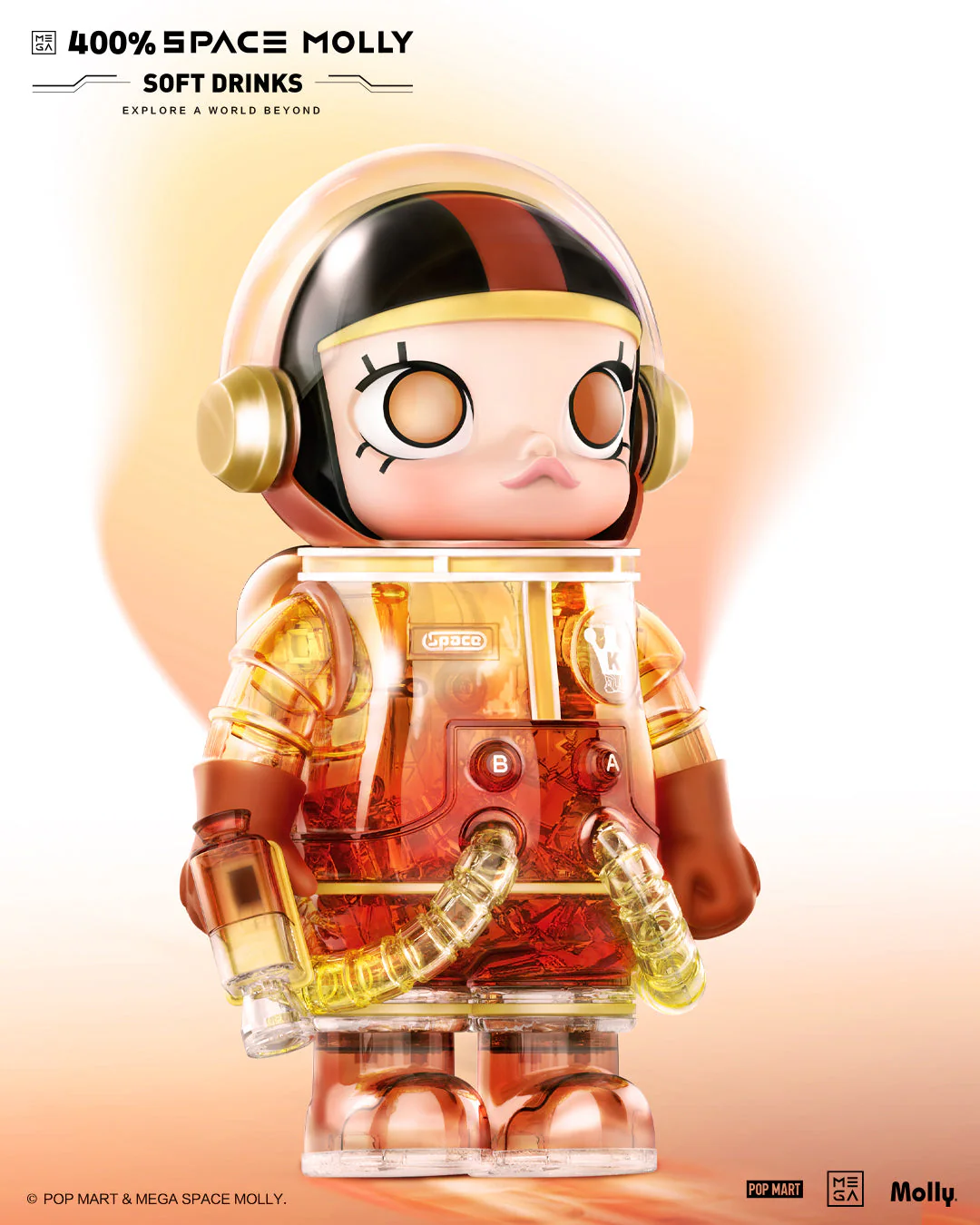 MEGA Space Molly Soft Drinks Series 400%