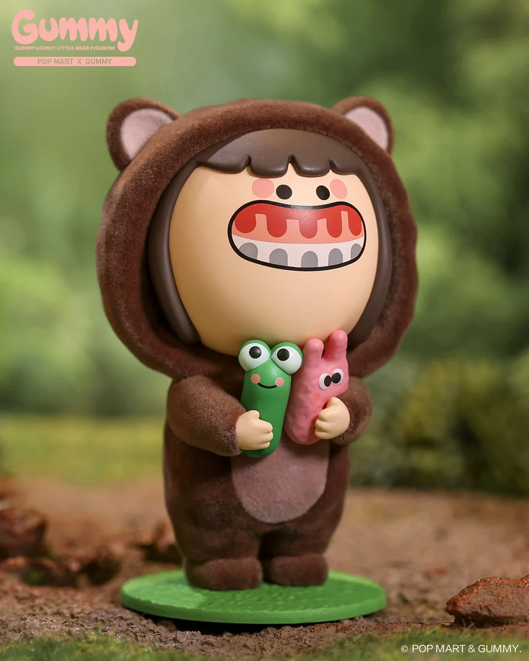 POP MART Gummy Lovely Little Bear Figurine
