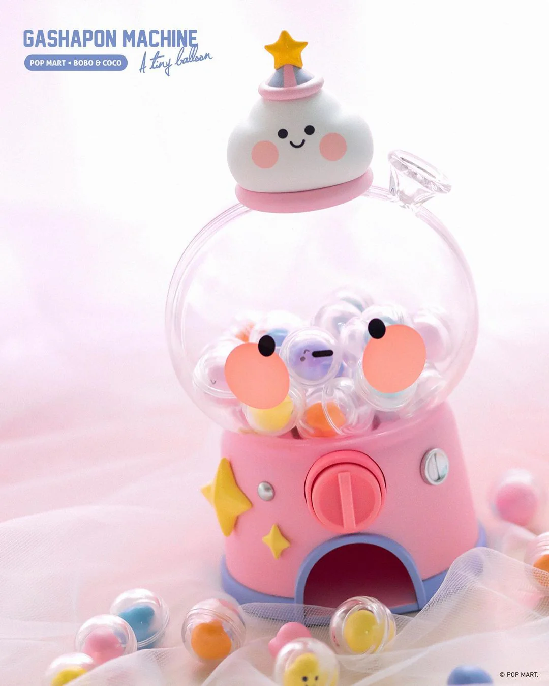 POP MART Bobo & Coco Gashapon Machine Figurine