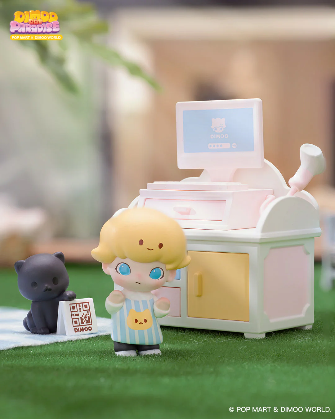 POP MART Dimoo Cat Paradise Series Prop