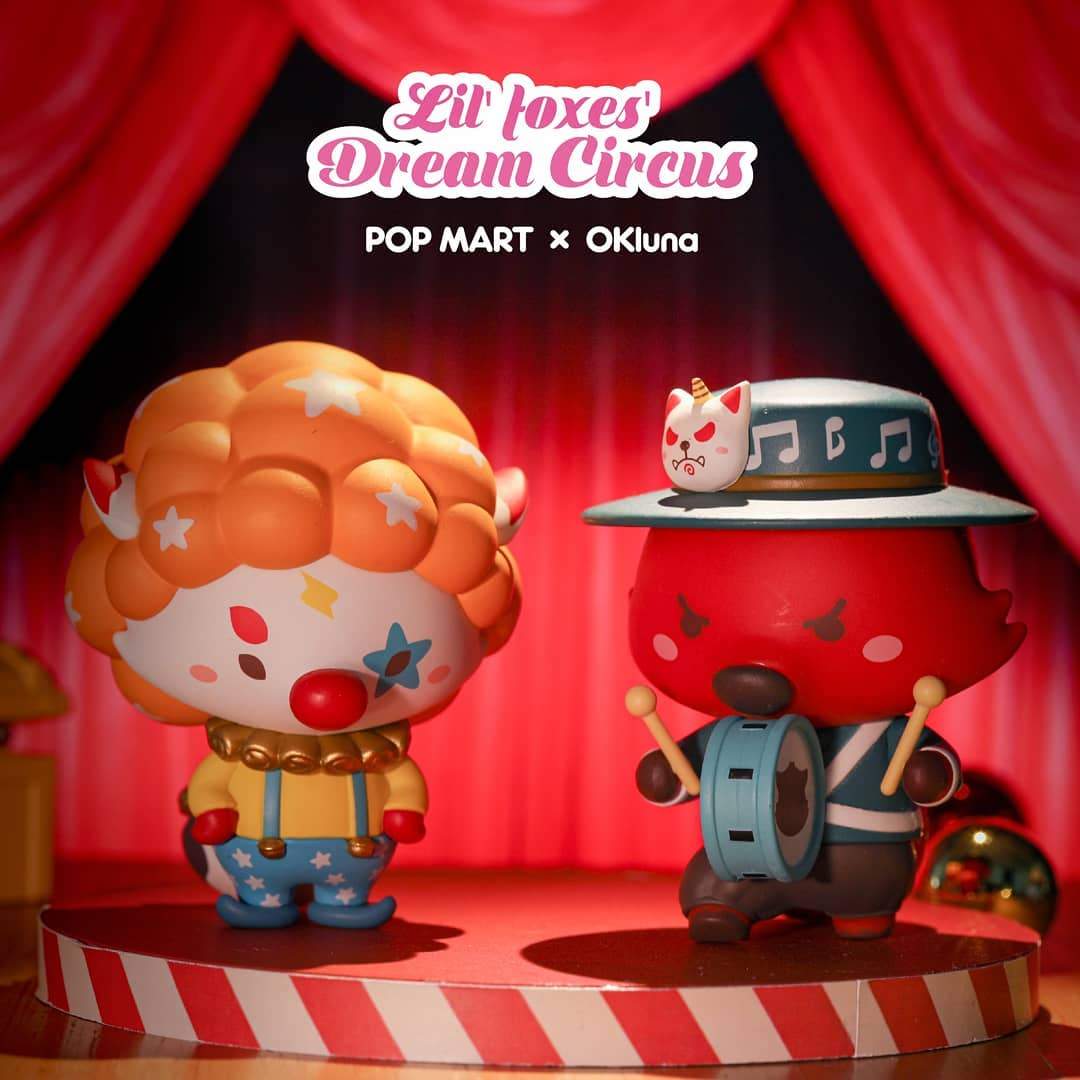POP MART Lil' Foxes Dream Circus Series