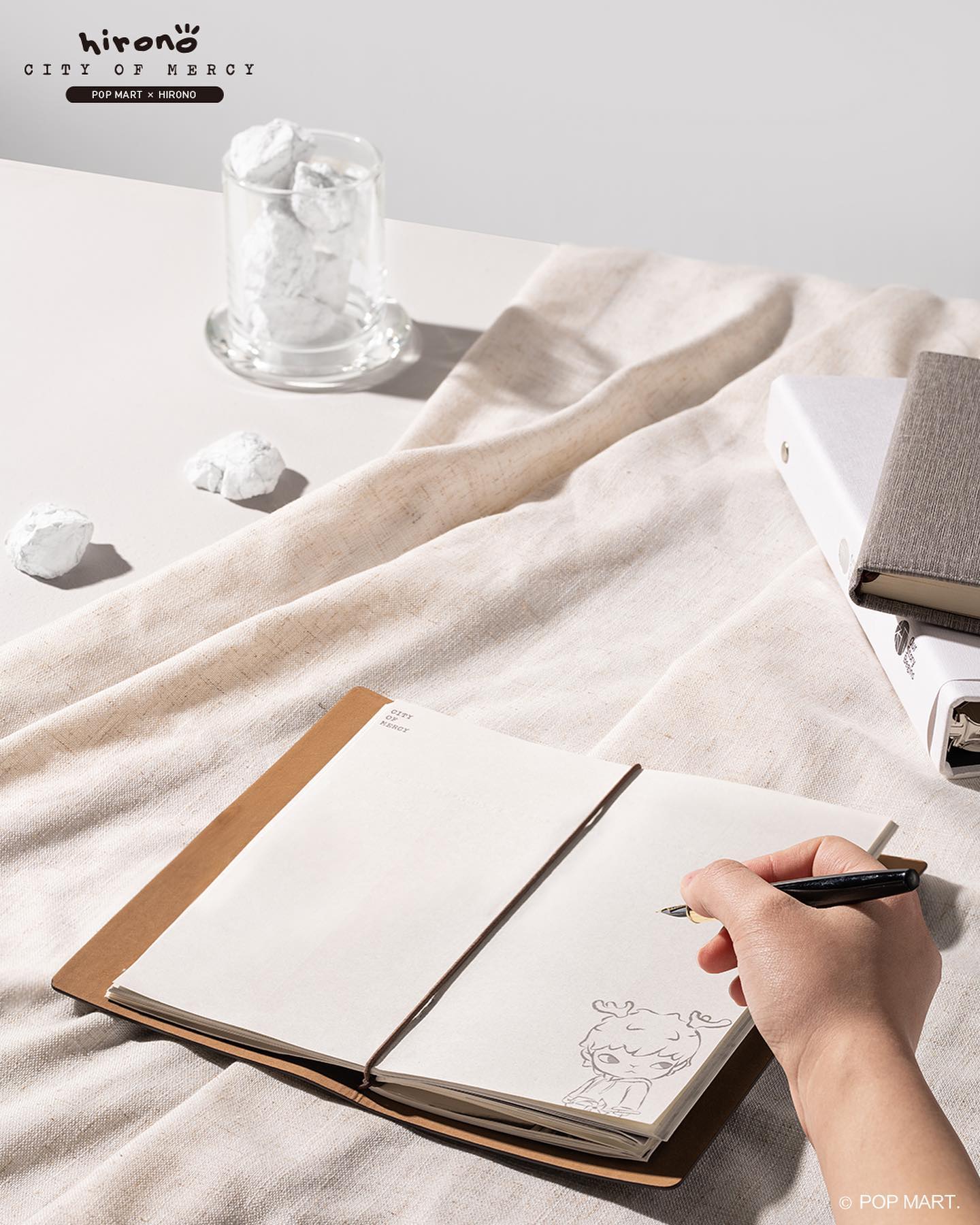 POP MART Hirono City of Mercy Series-Notebook