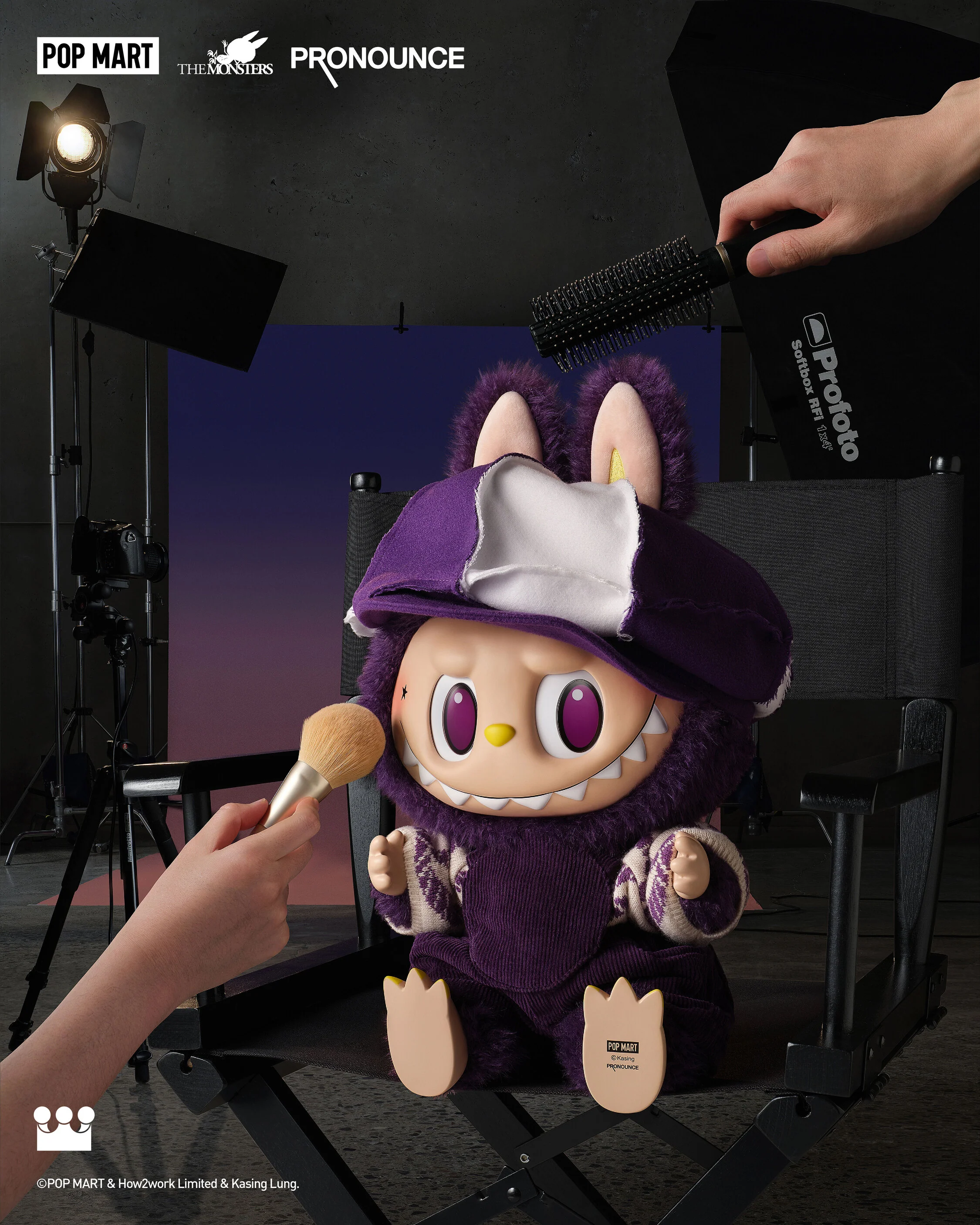 POP MART LABUBU × PRONOUNCE-BE FANCY NOW Vinyl Plush Doll