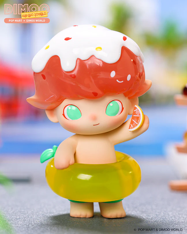 POP MART Dimoo Mango and Grapefruit Figurine