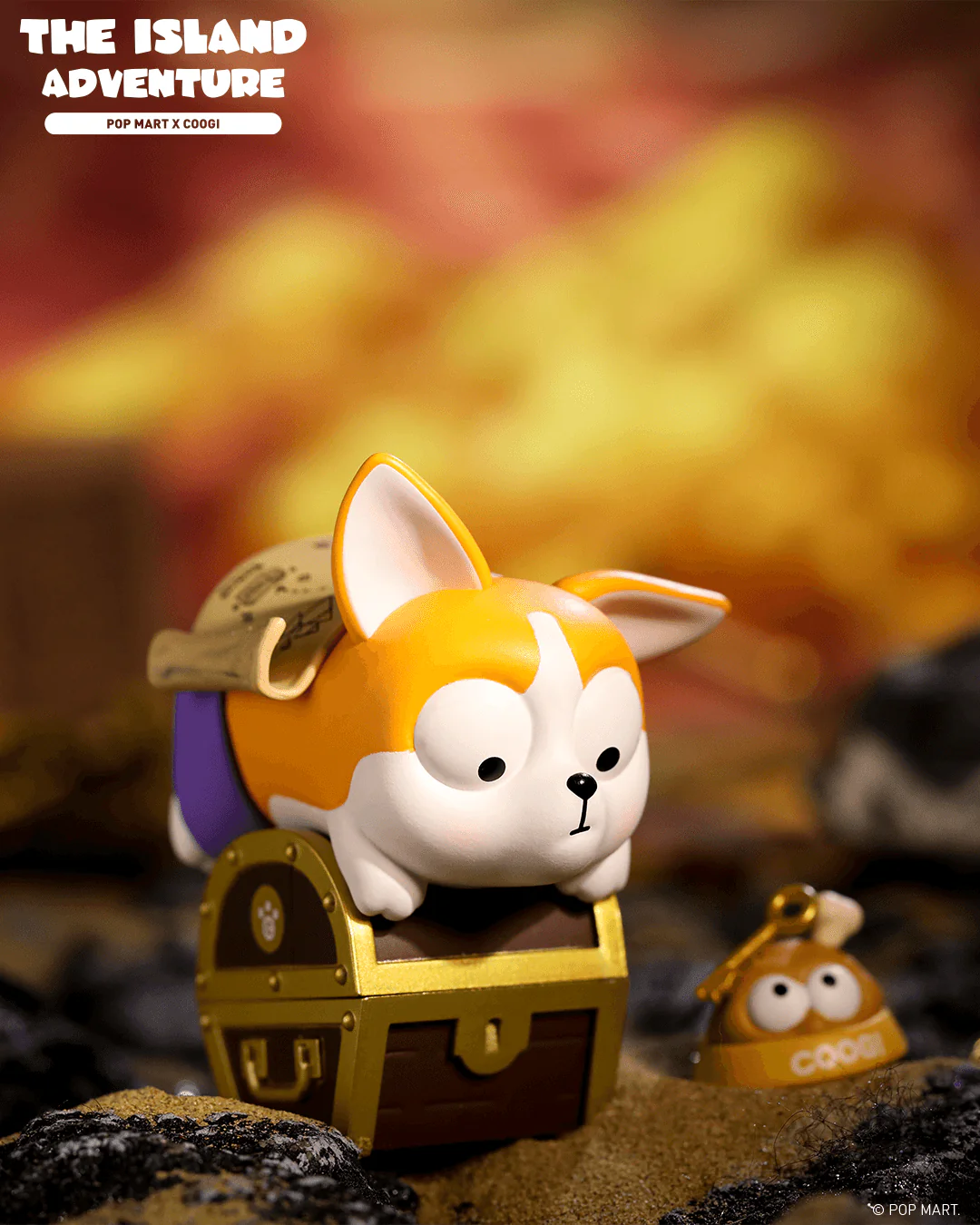 POP MART Coogi & Foody The Island Adventure Series