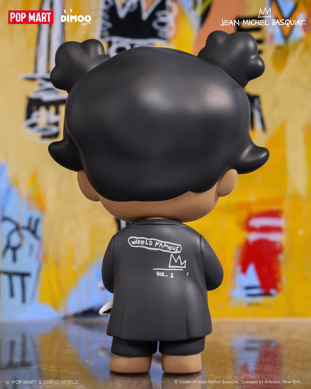 POP MART Dimoo x Jean-Michel Basquiat 002 Figurine