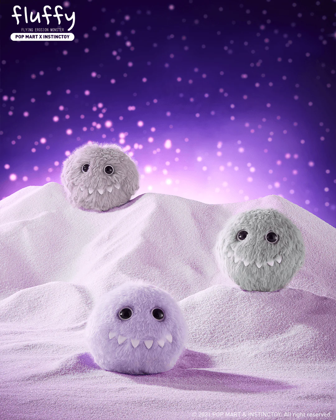 POP MART Instinctoy Fluffy Plush Pendant