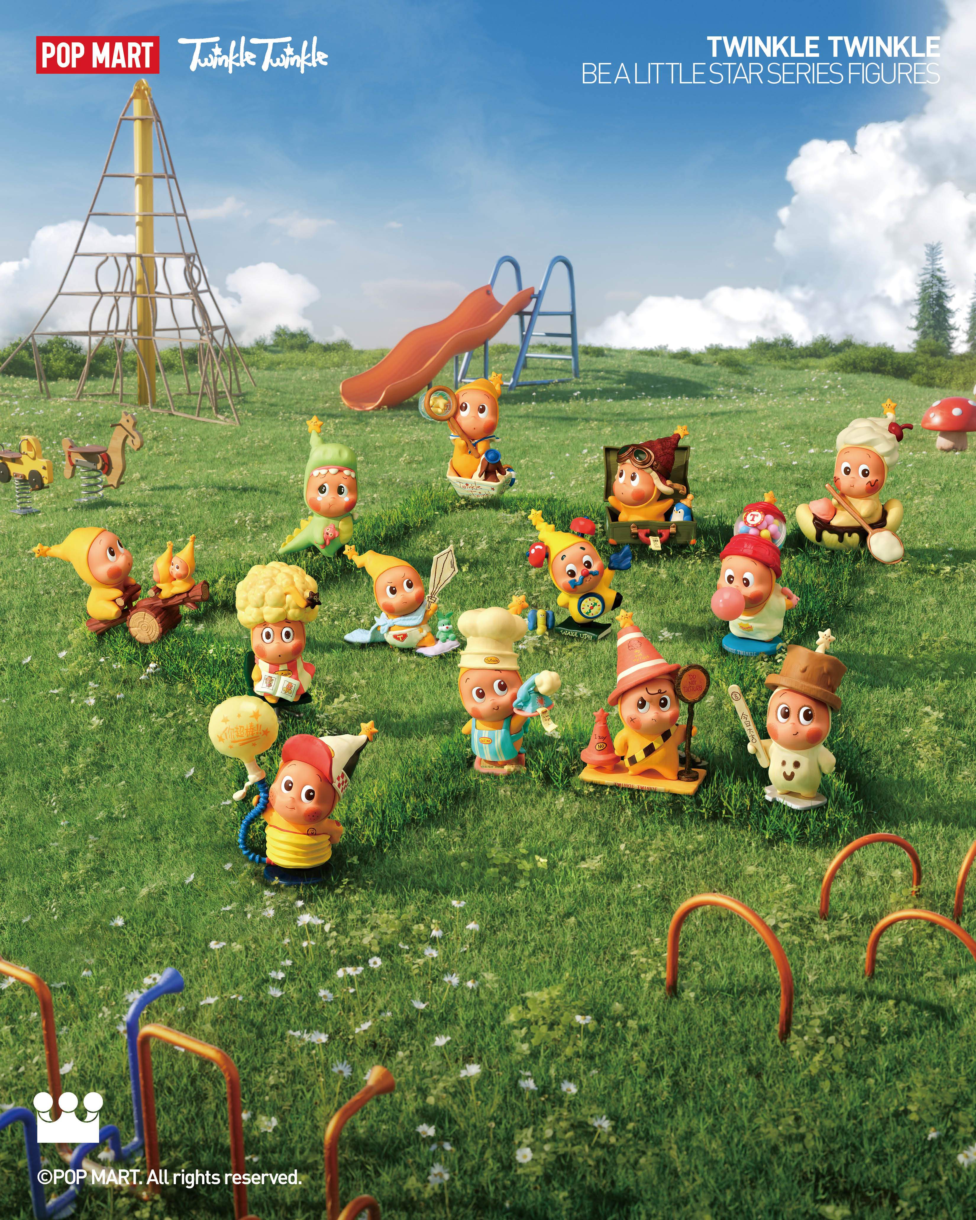 POP MART Twinkle Twinkle Be a Little Star Series Figures