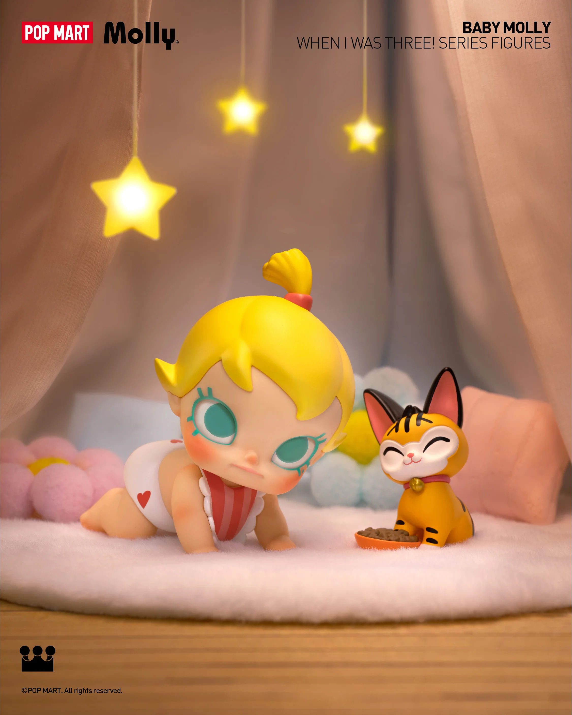POP MART Baby Molly When I was Three! Series Figures