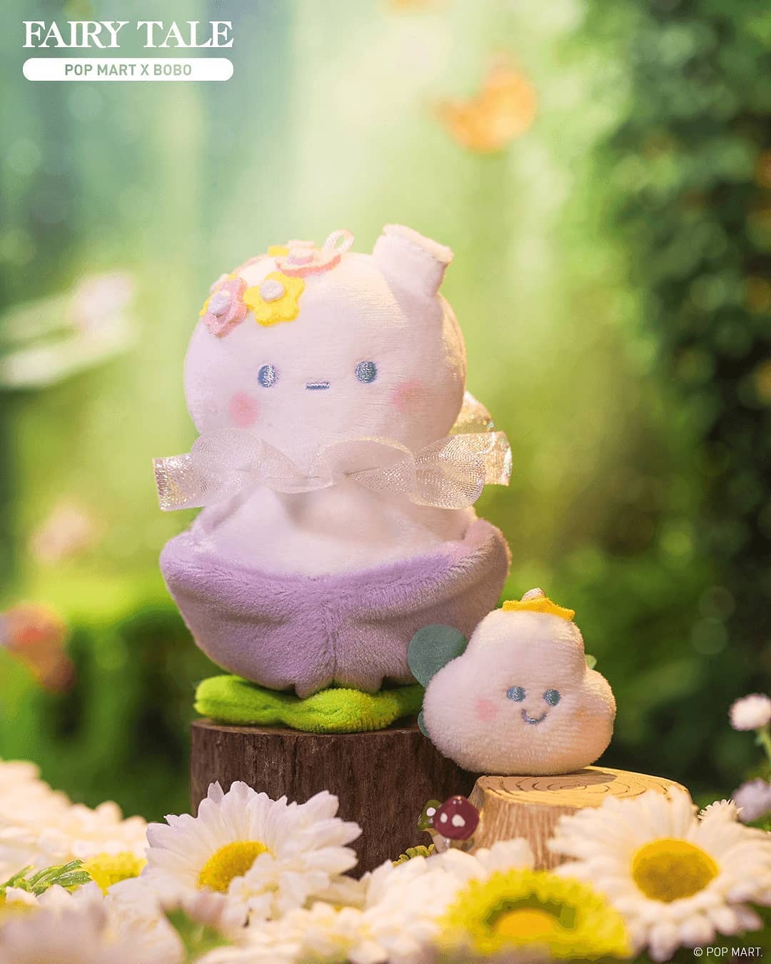 POP MART Bobo and Coco Fairy Tale Plush Series