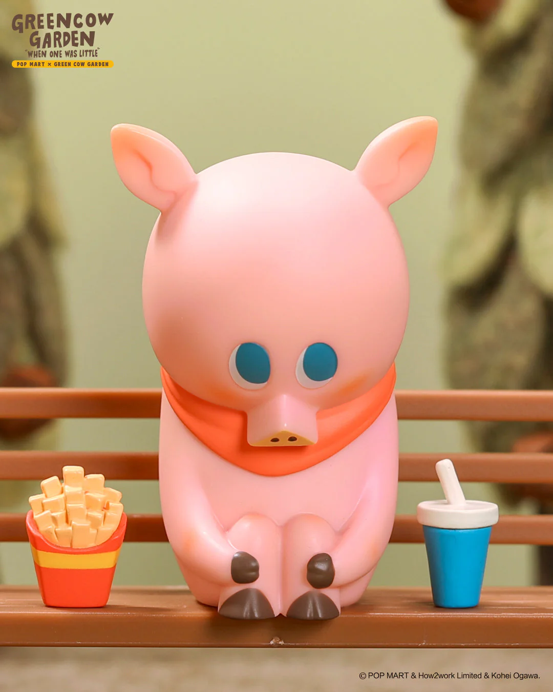 POP MART Green Cow Garden When One Was Little Series