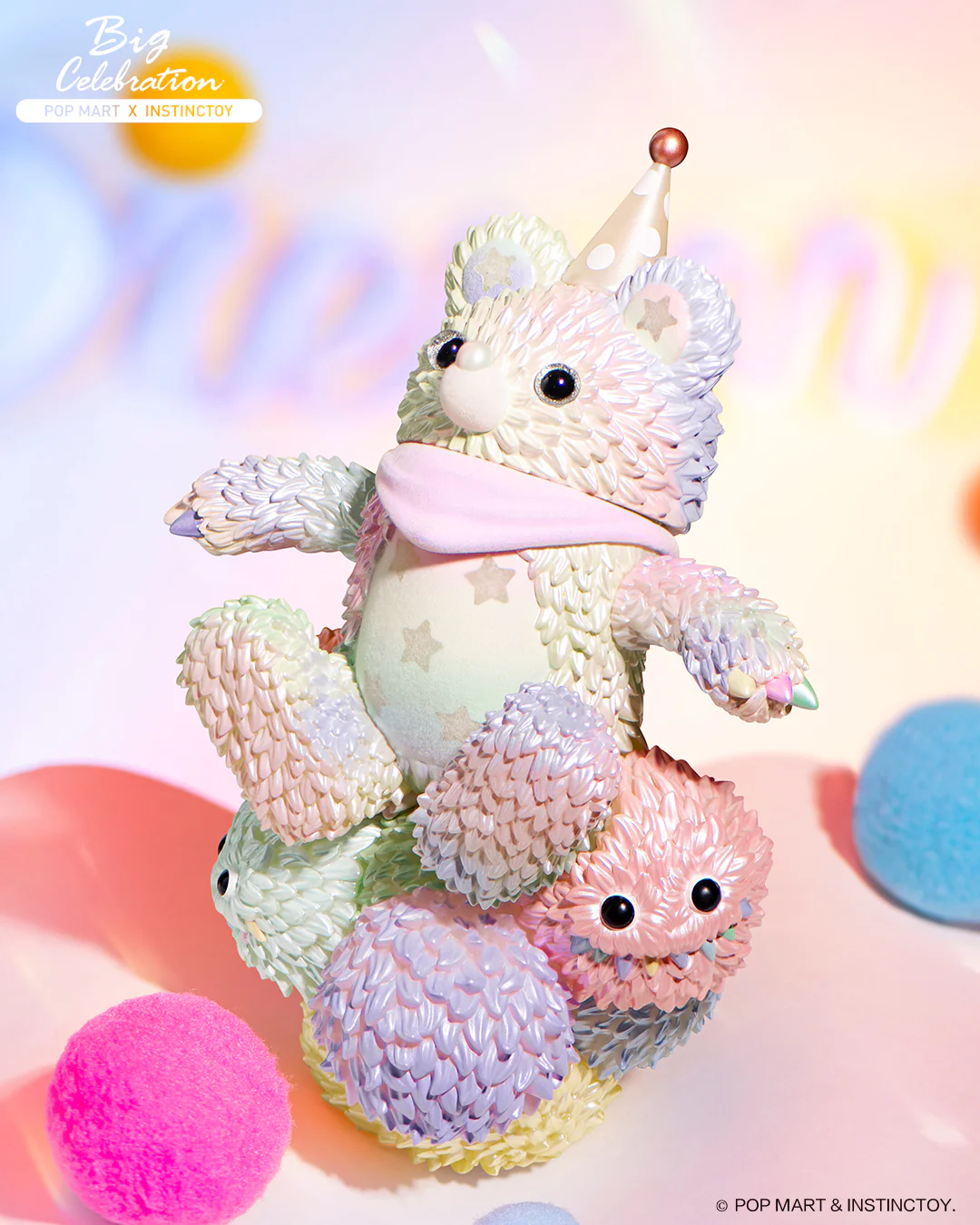 POP MART Instinctoy Muckey ”Big Celebration“ Figure