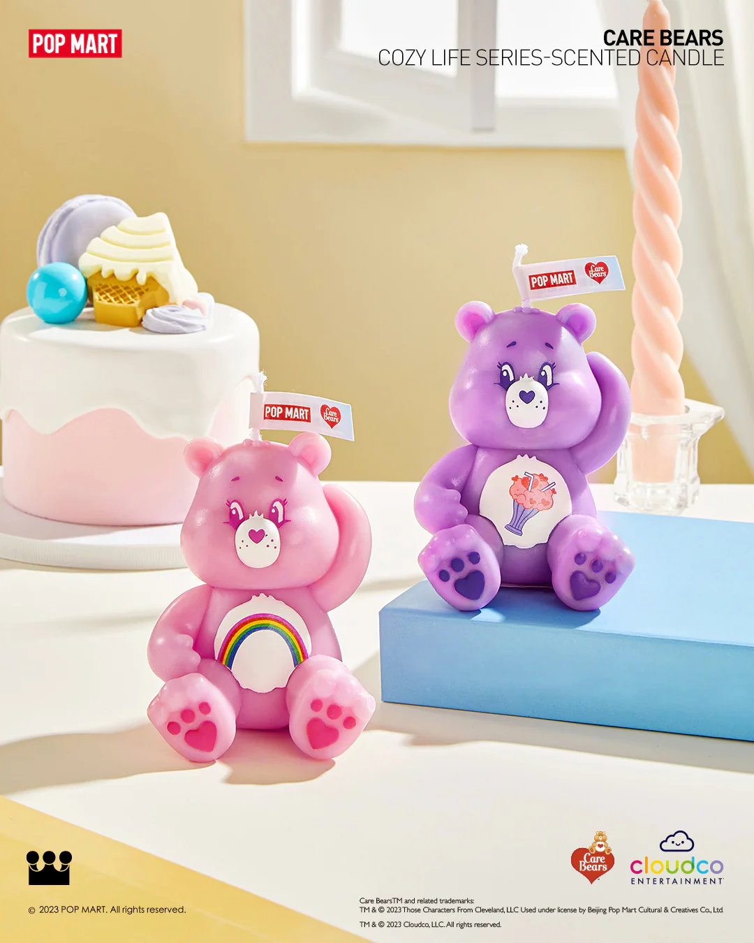 POP MART Care Bears Cozy Life Series-Scented Candle
