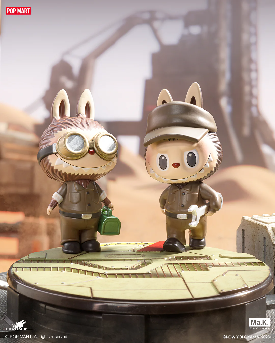 POP MART The Monsters x Kow Yokoyama Ma.K. Series
