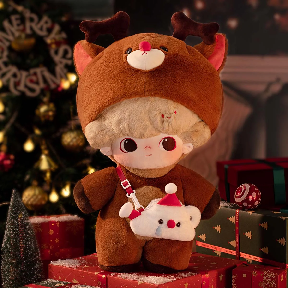 POP MART Dimoo Letters from Snowman Series - 40cm Cotton Doll