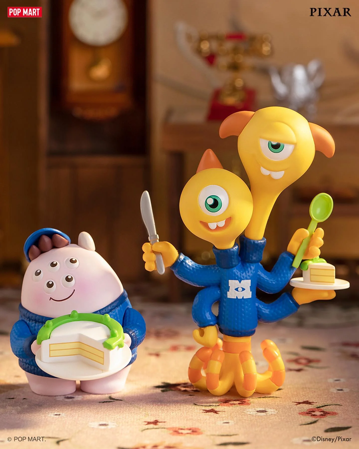 POP MART Disney Pixar Monsters University Oozma Kappa Fraternity Series