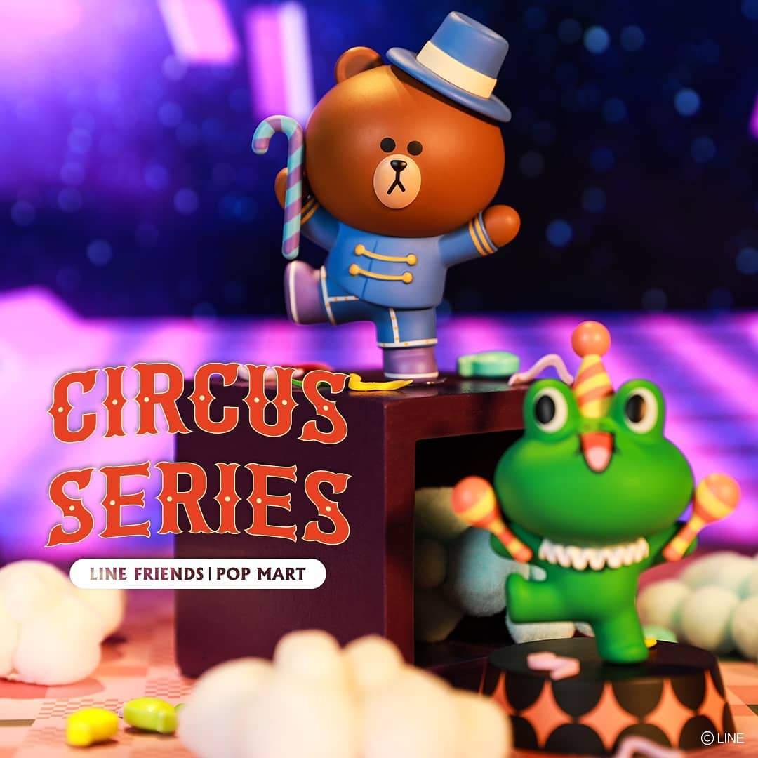 POP MART LINE Friends Circus Series
