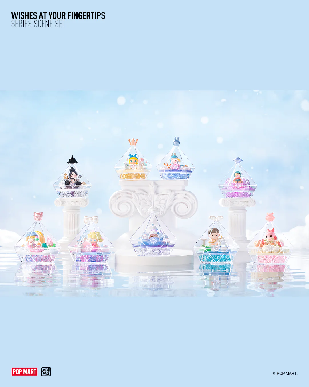 POP MART Wishes at Your Fingertips Series Scene Set