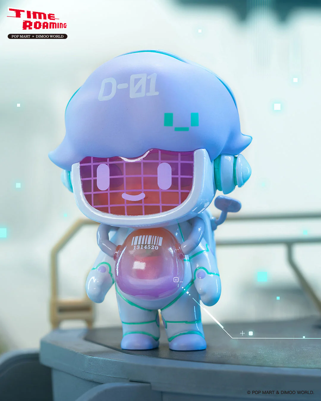 POP MART Dimoo Time Traveler Series