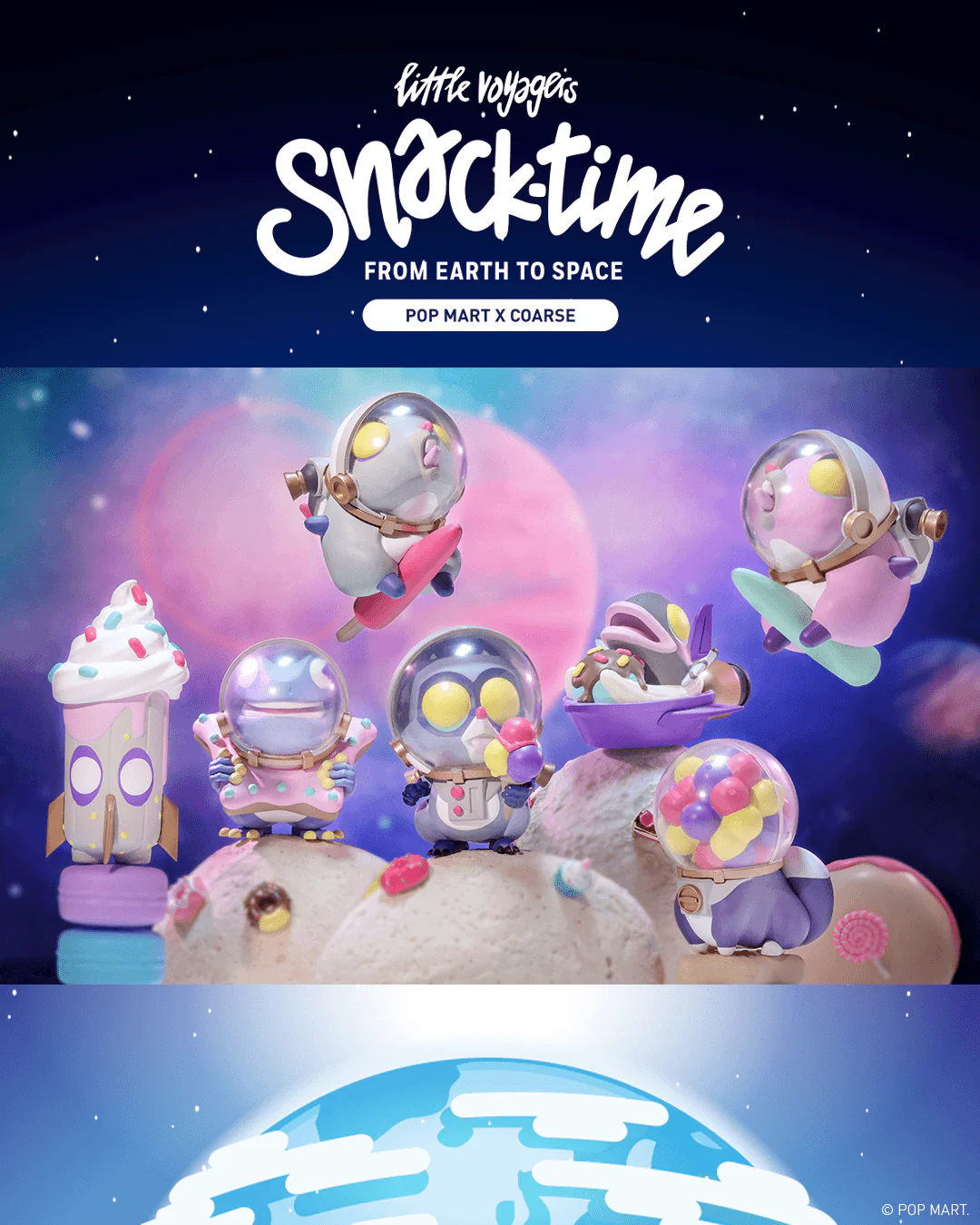 POP MART Little Voyagers Series 6 - Snack Time Series