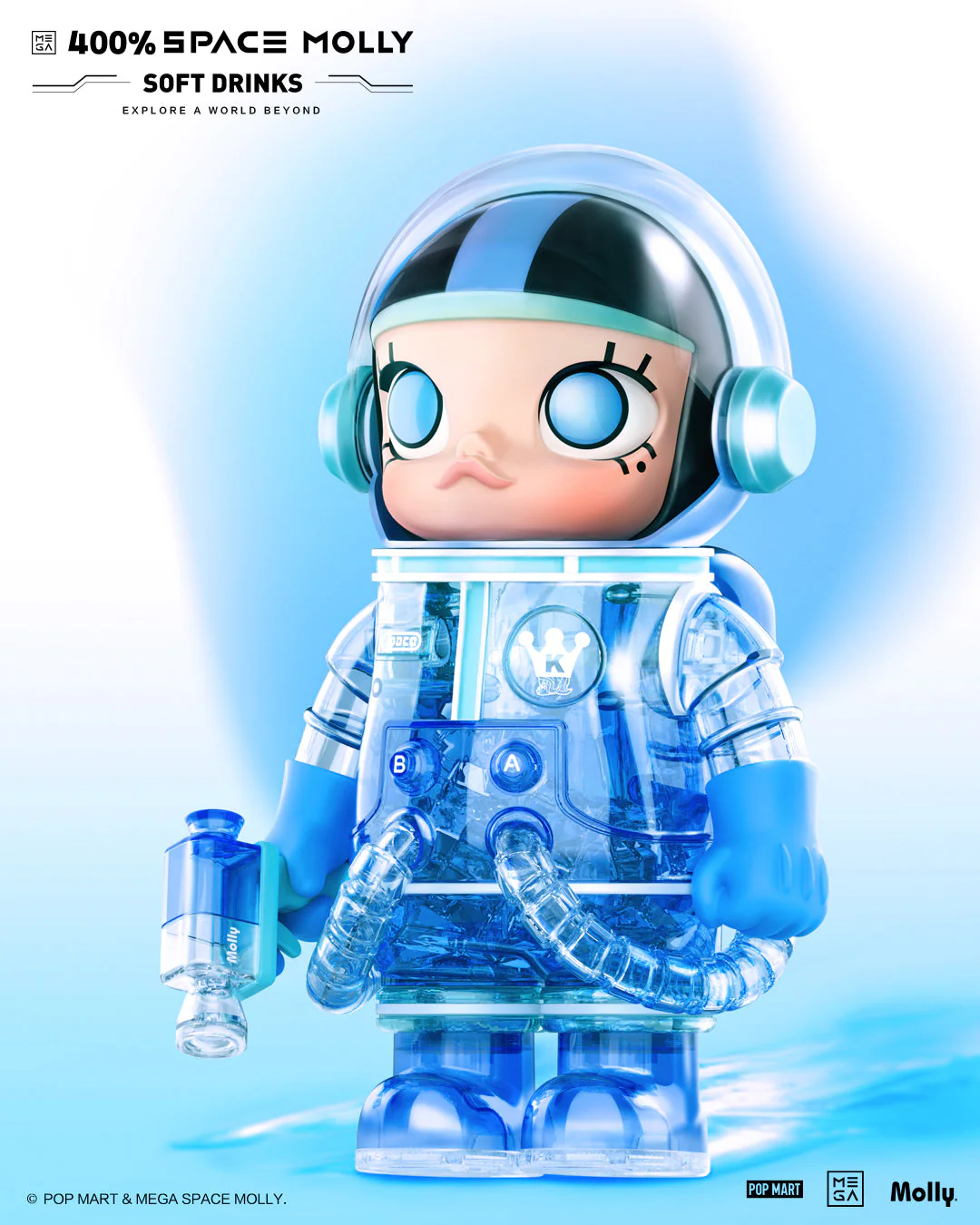 MEGA Space Molly Soft Drinks Series 400%