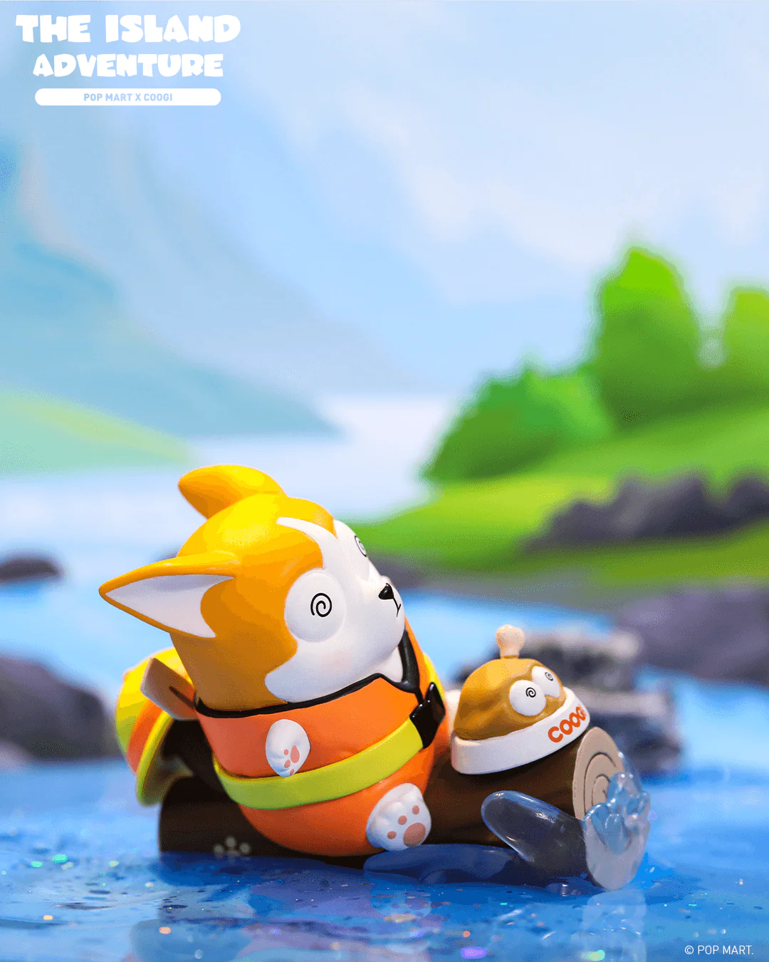 POP MART Coogi & Foody The Island Adventure Series