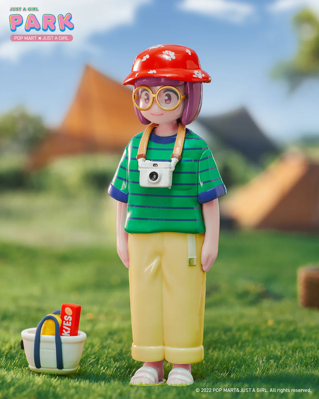 POP MART x Just A Girl: Nori Park Limited Edition 100% Figurine