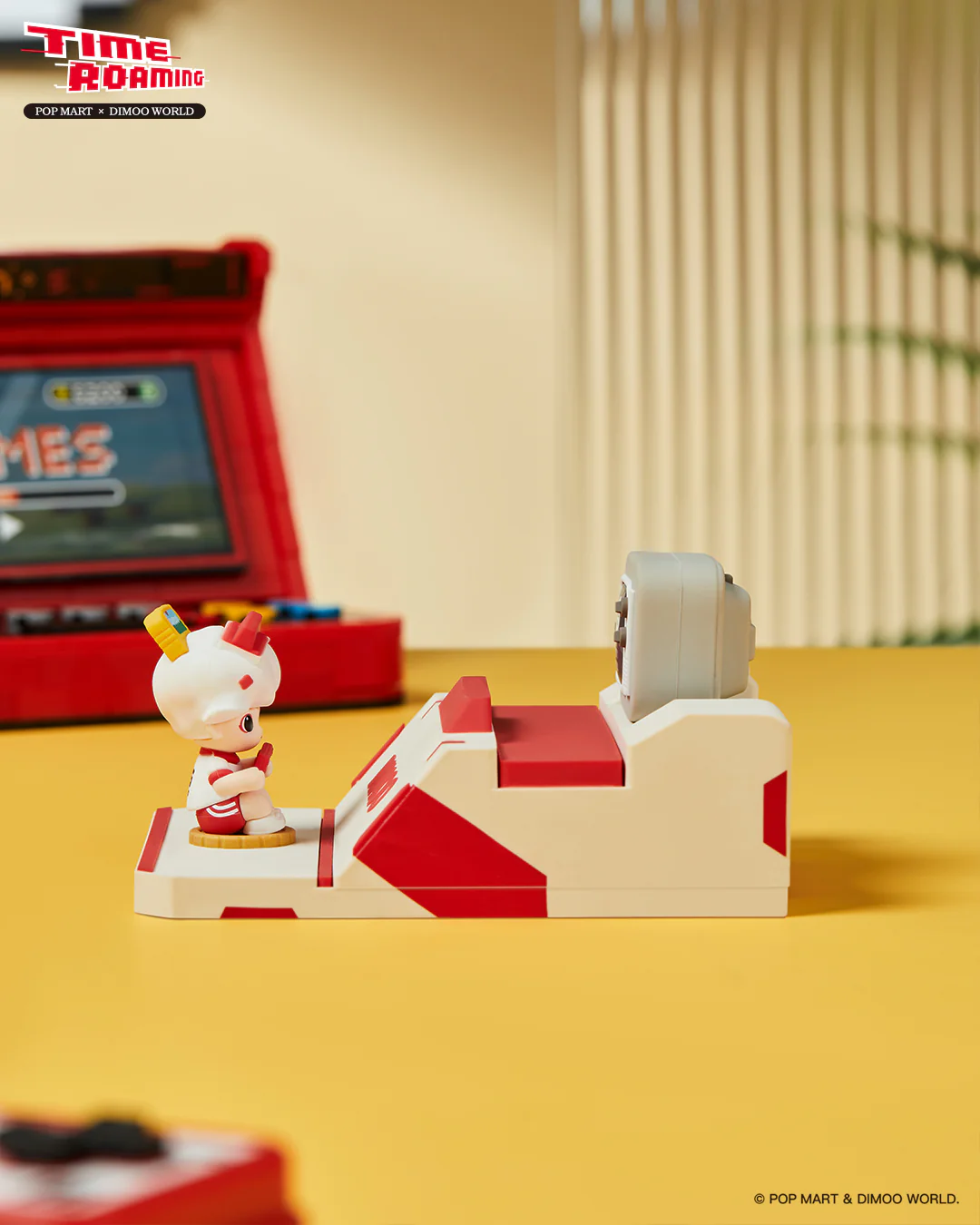 POP MART Dimoo Time - Traveling Series - Mobile Phone Holder