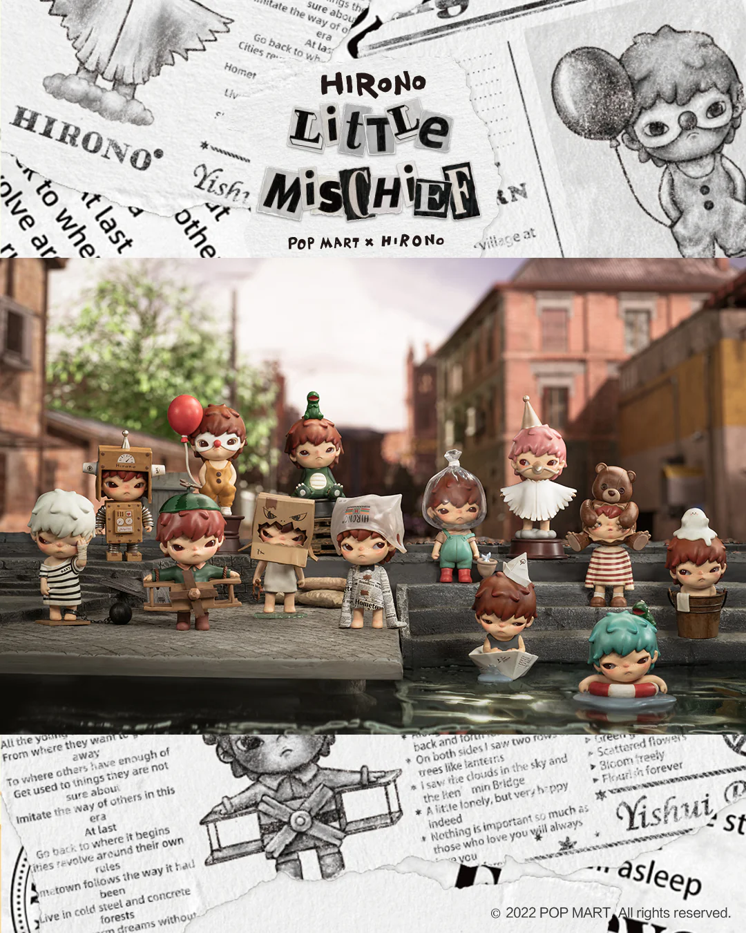 POP MART Hirono Little Mischief Series