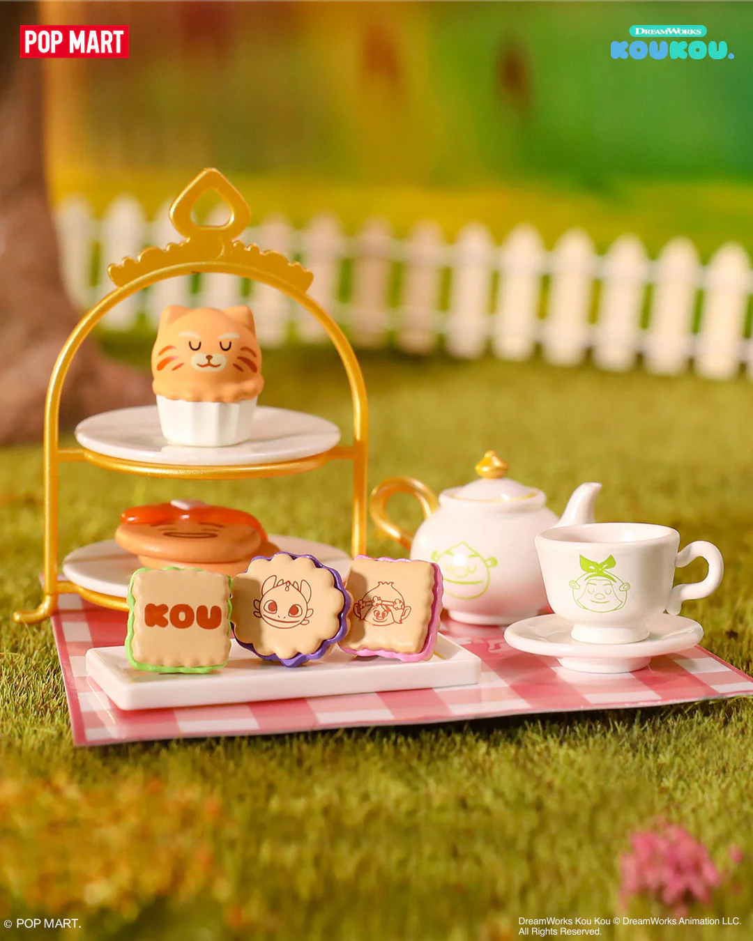 POP MART Koukou Leisurely Afternoon Tea Series Prop