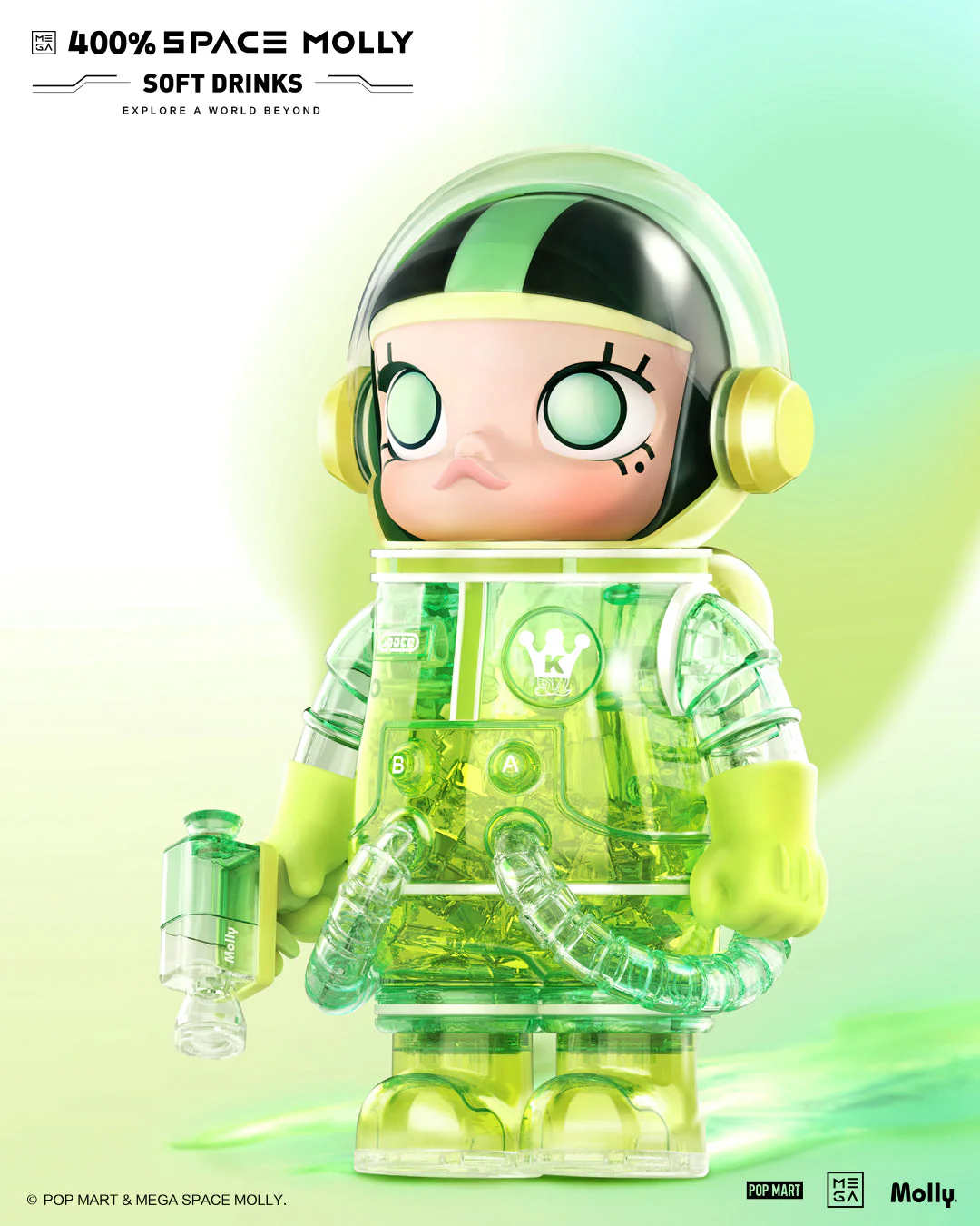 MEGA Space Molly Soft Drinks Series 400%