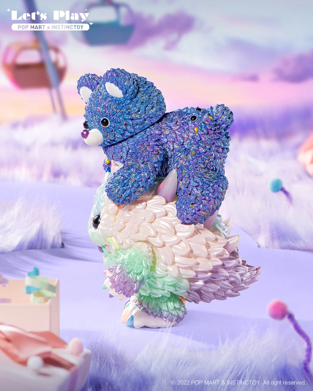 POP MART Instinctoy Muckey Let's Play Figurine