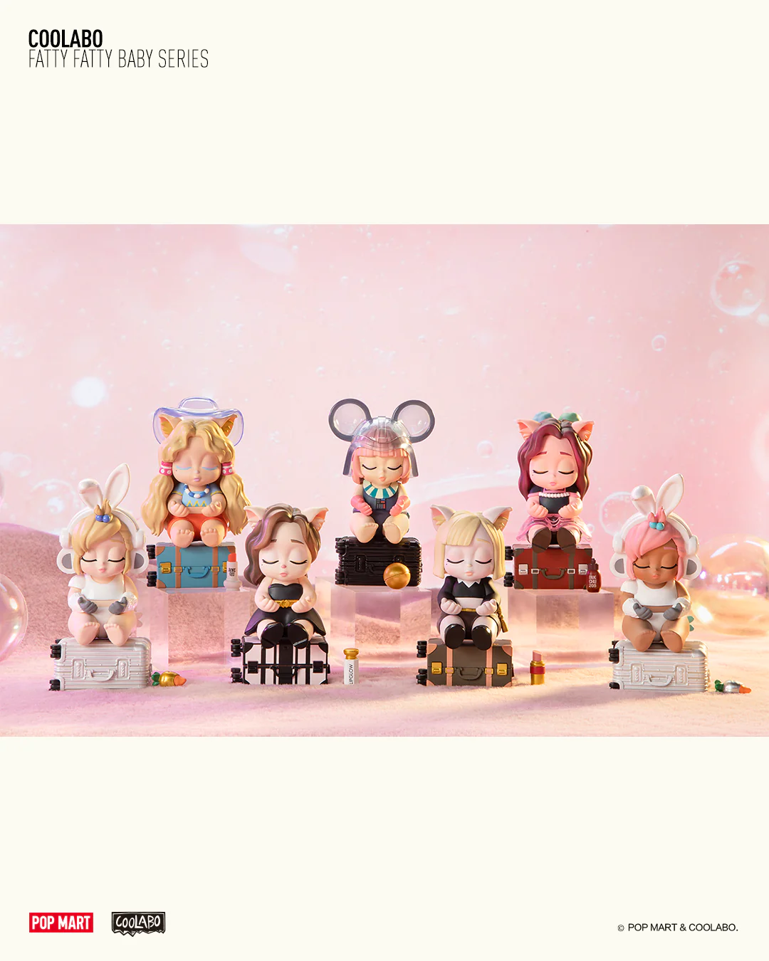 POP MART CooLabo Fatty Fatty Baby Series