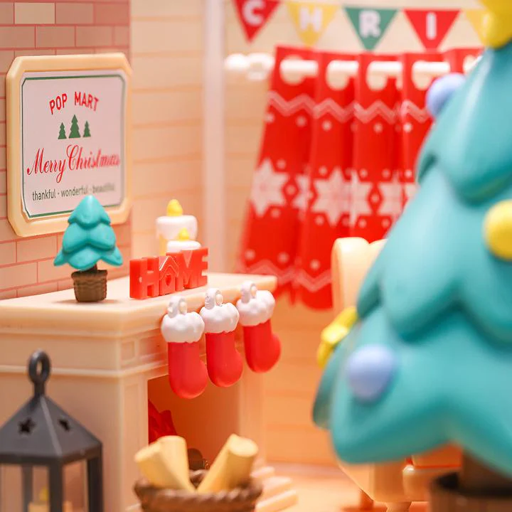 POP MART Christmas House Set