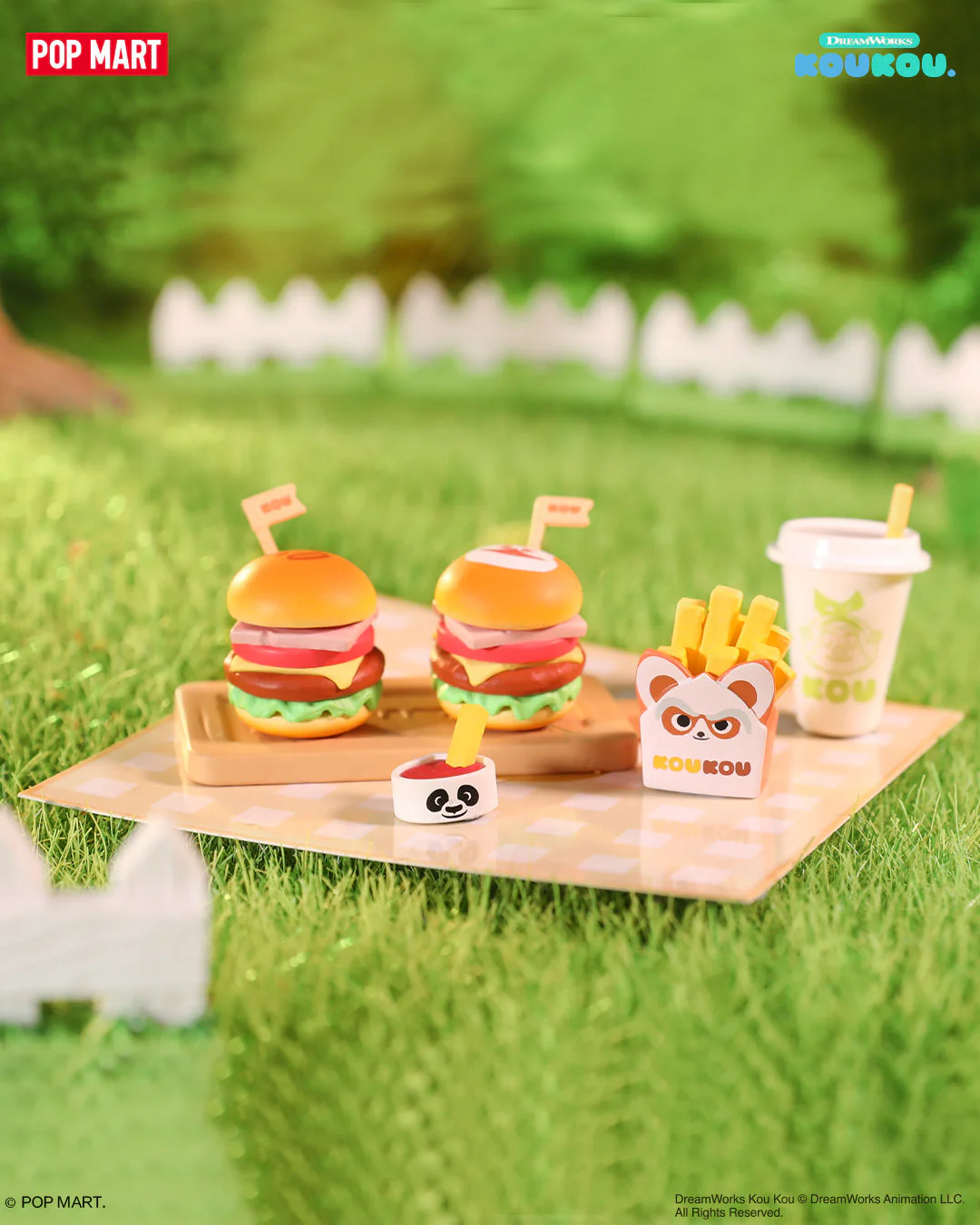 POP MART Koukou Leisurely Afternoon Tea Series Prop