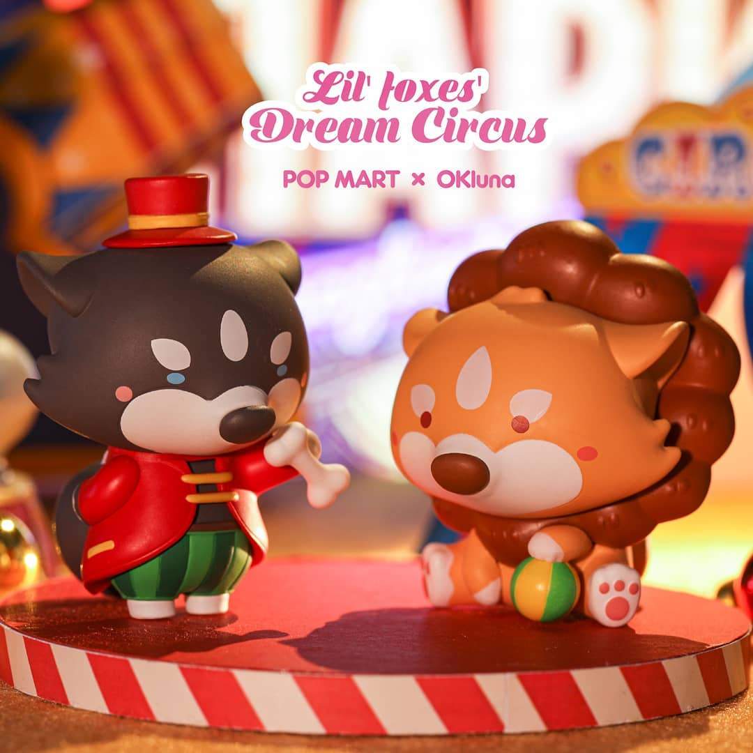 POP MART Lil' Foxes Dream Circus Series